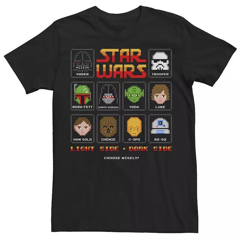 Mens Star Wars Video Game Character Selection Screen Tee Product Image