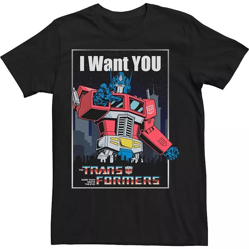 Mens Transformers Optimus Prime I Want You Product Image