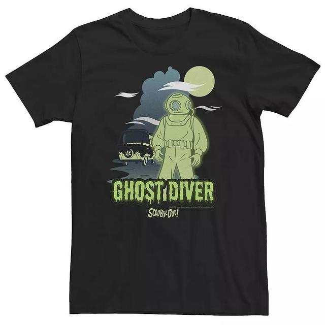 Big & Tall Scooby-Doo Ghost Diver Portrait Tee, Mens Product Image