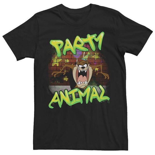 Mens Tazmanian Devil Part Animal Portrait Tee Product Image