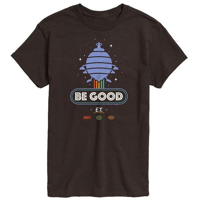 Mens ET Be Good Ship Tee Dark Brown Product Image