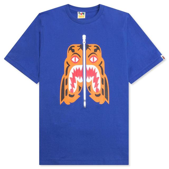 Tiger Tee - Blue Male Product Image