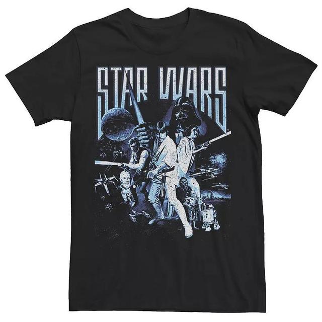 Mens Star Wars Jedi Defense Poster Graphic Tee Product Image