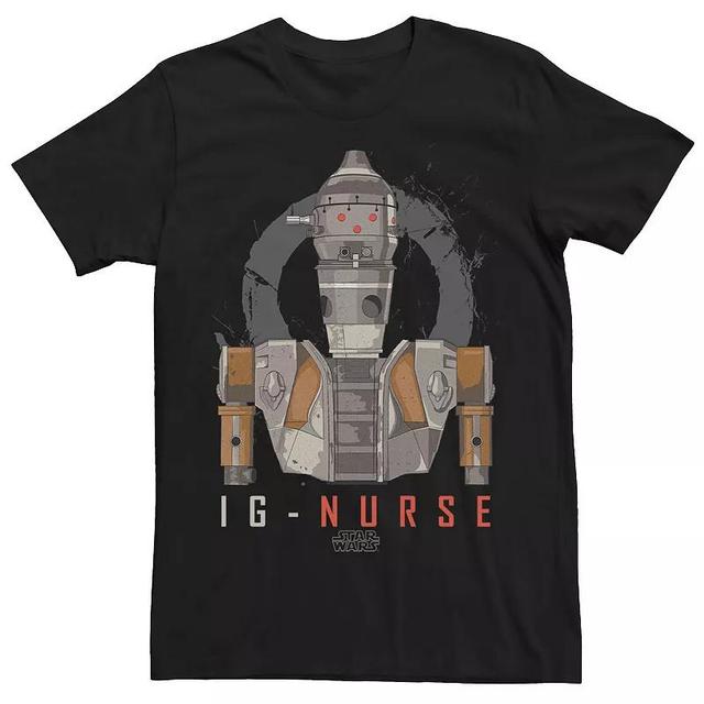 Mens The Mandalorian IG-11 Nurse Droid Portrait Tee Product Image