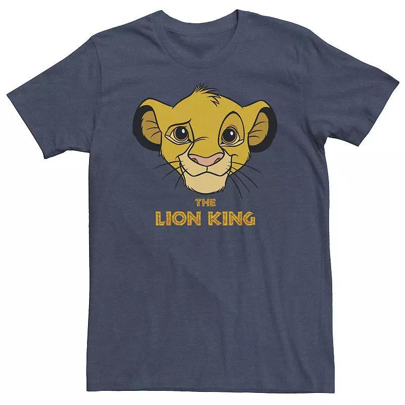 Big & Tall Disney The Lion King Live Action Hakuna Matata Sunset Poster Tee, Mens Product Image