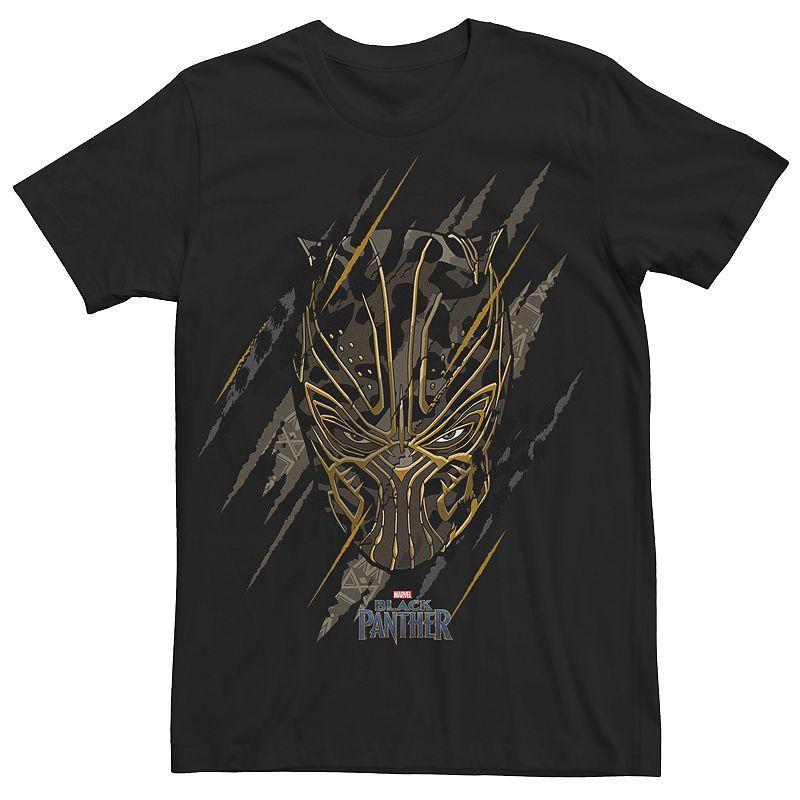 Mens Marvel Black Panther Erik Killmonger Scratch-Up Graphic Tee Product Image