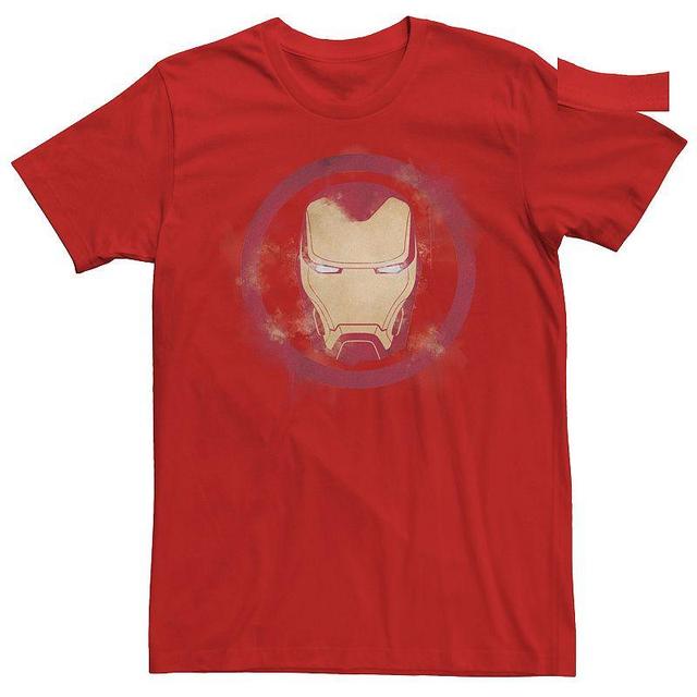 Mens Marvel Avengers Endgame Iron Man Spray Paint Logo Graphic Tee Product Image