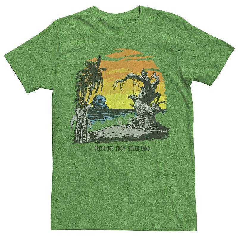 Mens Disney Peter Pan Greetings From Never Land Beach Tee Product Image