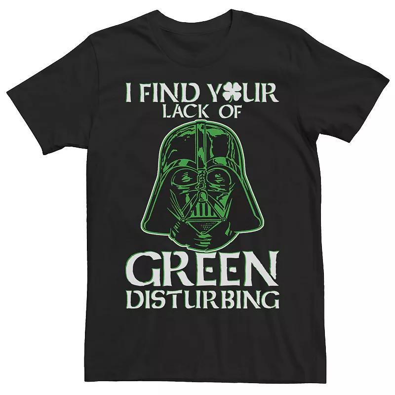 Mens Star Wars Vader Lack Of Green Disturbing Tee Product Image