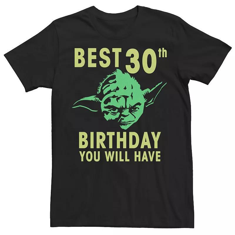 Mens Star Wars Yoda 30th Birthday Graphic Tee Product Image