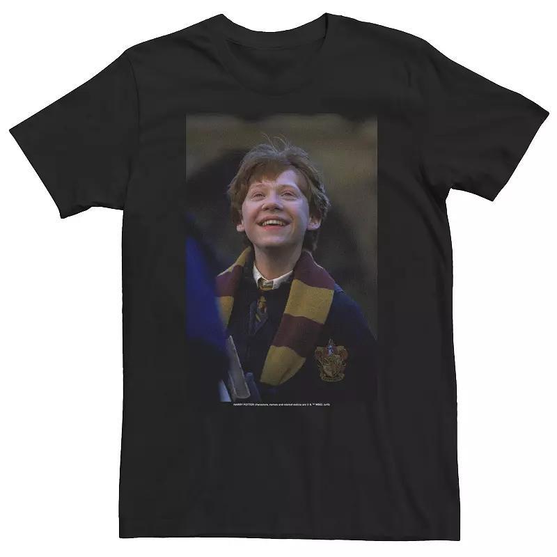 Big & Tall Harry Potter Ron Weasley Smiling Portrait Tee, Mens Product Image