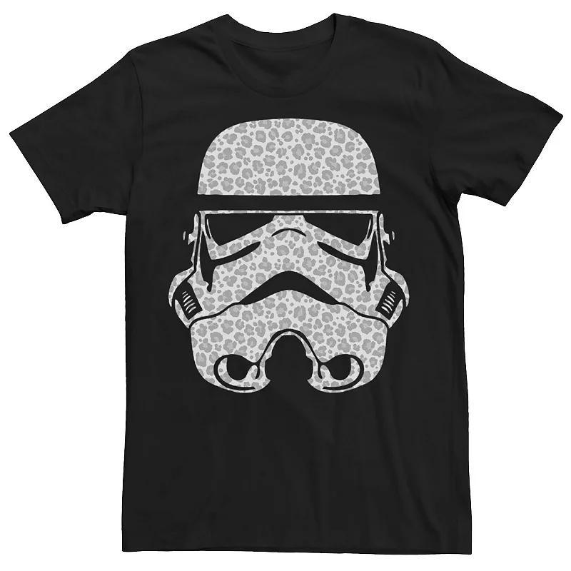 Mens Star Wars Stormtrooper Helmet Cheetah Fill Tee Product Image