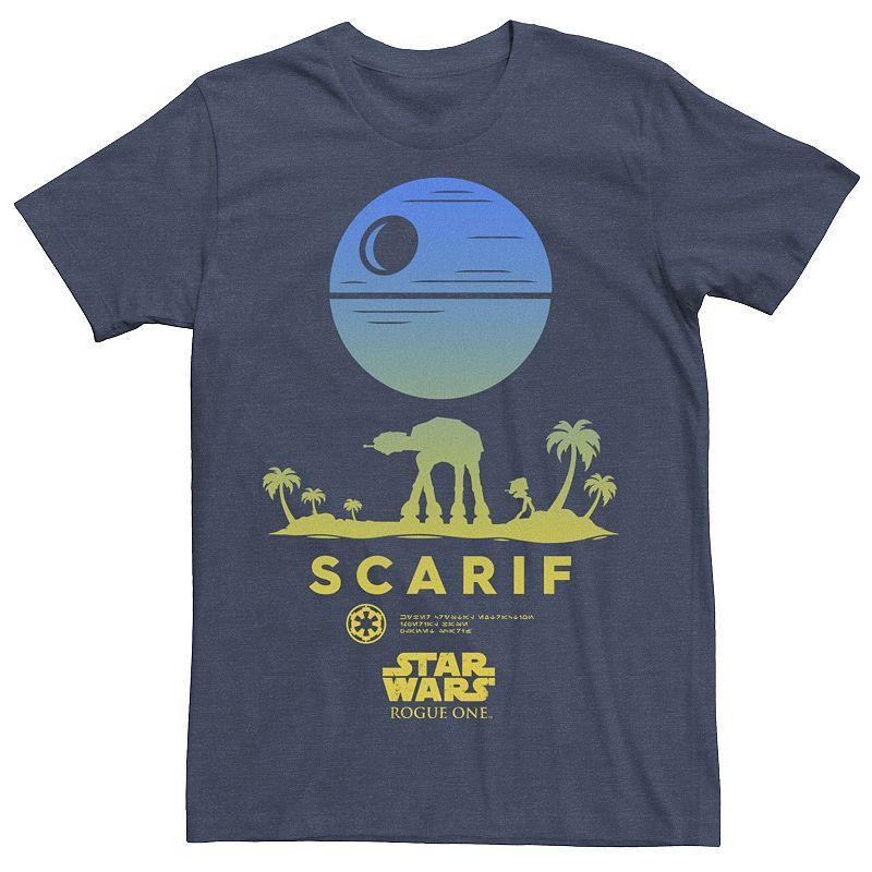 Mens Rogue One: A Star Wars Story Scariff Tee Blue Product Image