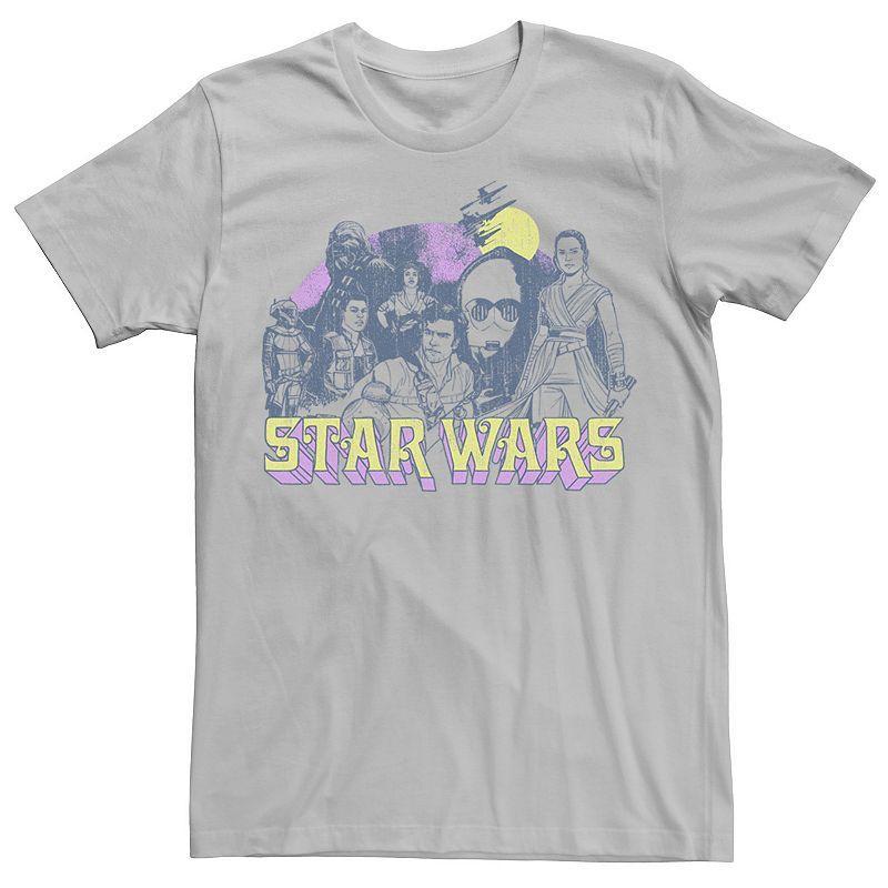 Mens Star Wars The Rise of Skywalker Vintage Collage Tee Product Image