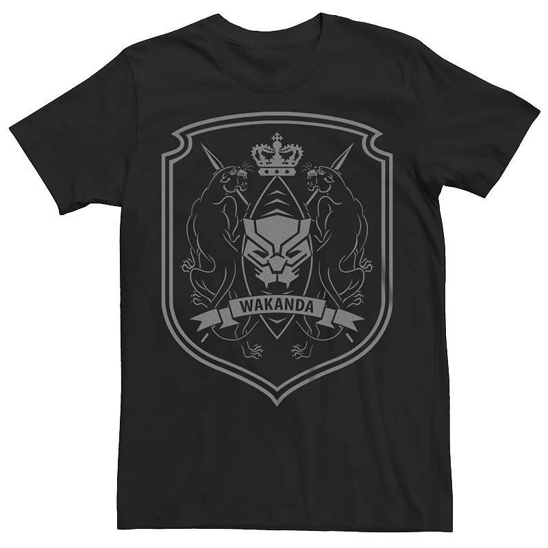 Mens Panther Wakanda Crest Graphic Tee Product Image