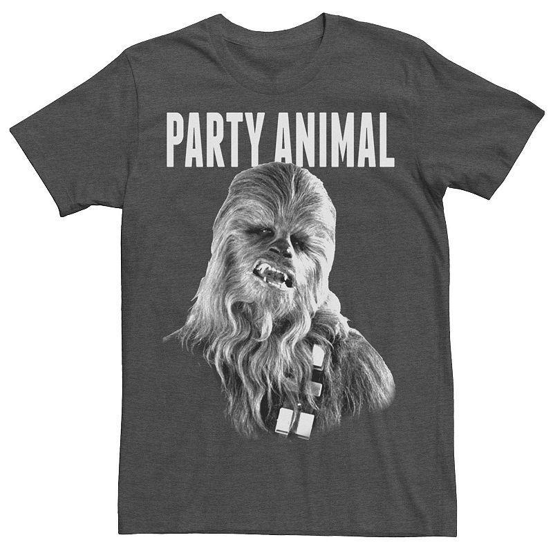 Mens Star Wars Chewbacca Party Animal Portrait Tee Product Image