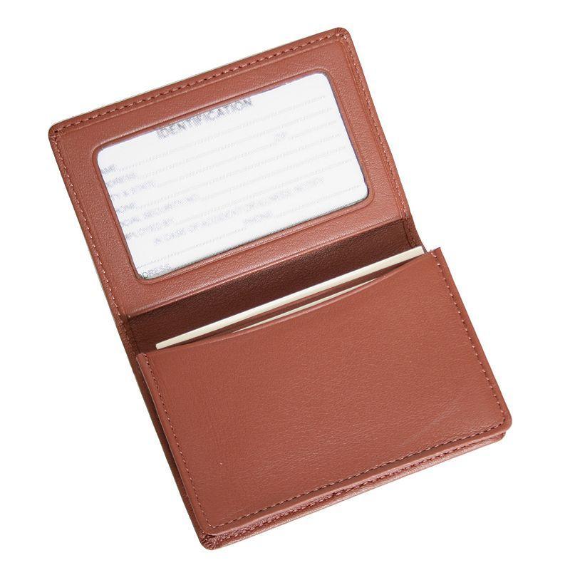 Royce Leather Business Card Holder, Brown Product Image