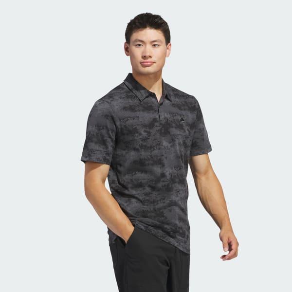 Go-To Printed Mesh Polo Shirt Product Image