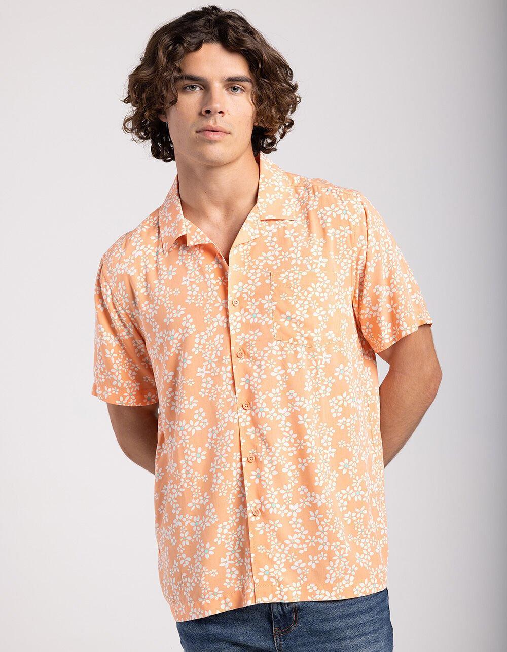 RSQ Mens Floral Button Up Shirt Product Image