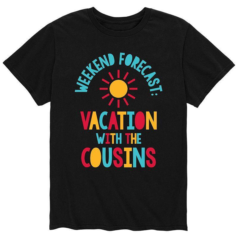 Mens Weekend Forecast Cousins Tee Product Image