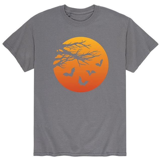 Mens Bats & Branches Tee Grey Product Image