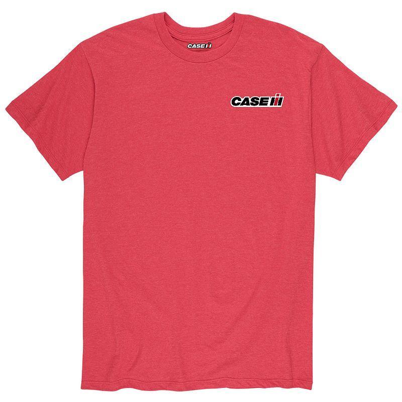 Mens Case IH Quadtrac Tee Grey Red Product Image