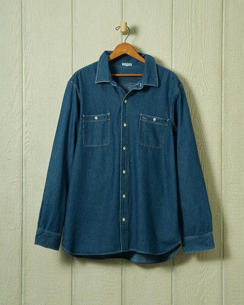 Work Shirt in Denim Product Image