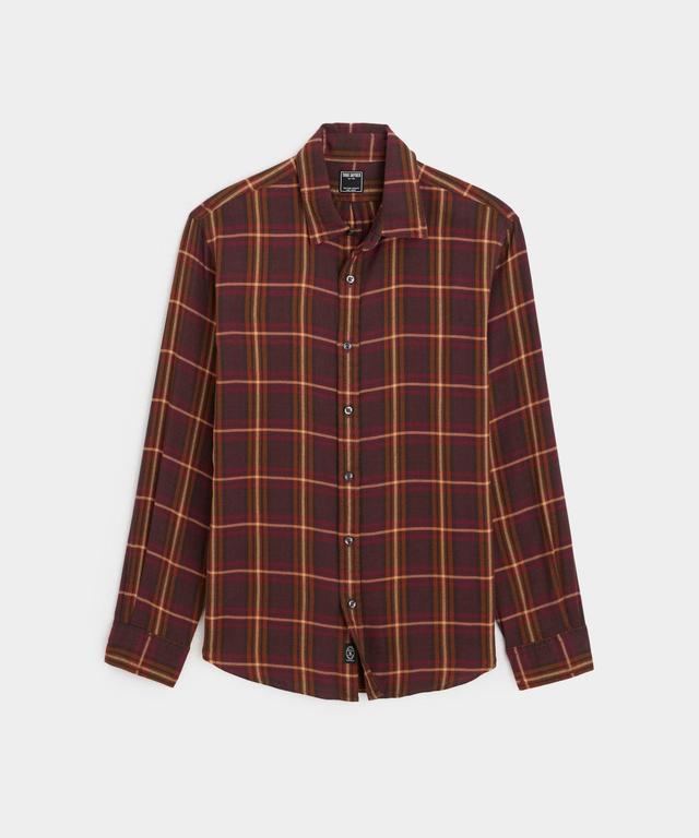 Lightweight Flannel Shirt in Old Red Plaid Product Image