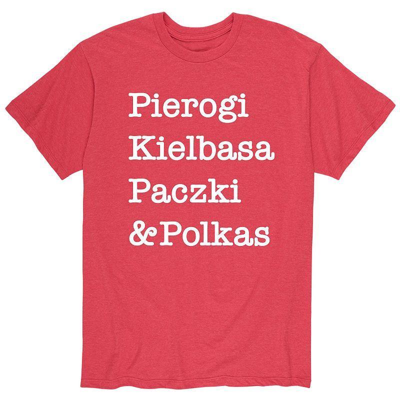 Mens Pierogi Kielbasa Paczki Polkas Tee Product Image