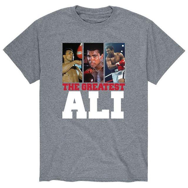 Mens Muhammad Ali The Greatest Tee Athletic Grey Product Image