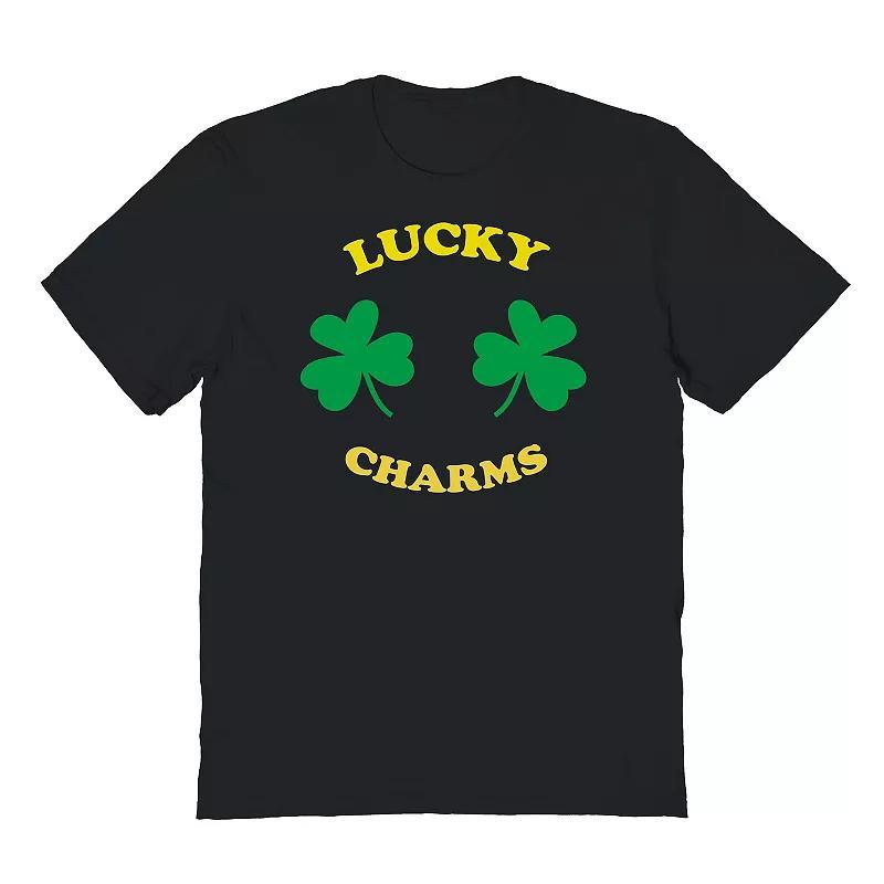 Mens St Patricks Day Lucky Charms Graphic Tee Product Image