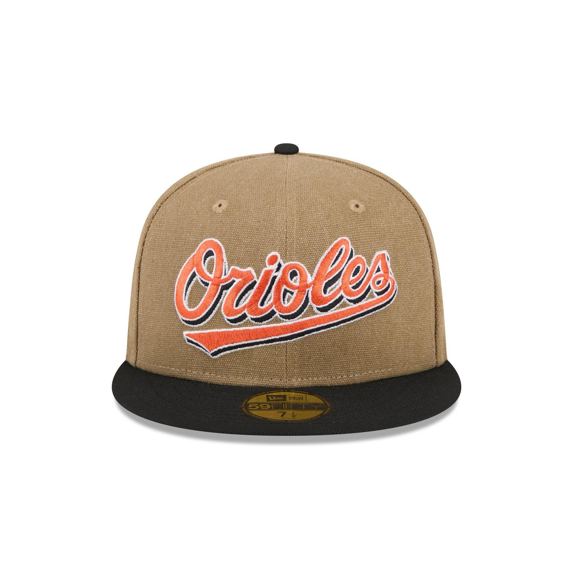 Baltimore Orioles Canvas Crown 59FIFTY Fitted Hat Male Product Image