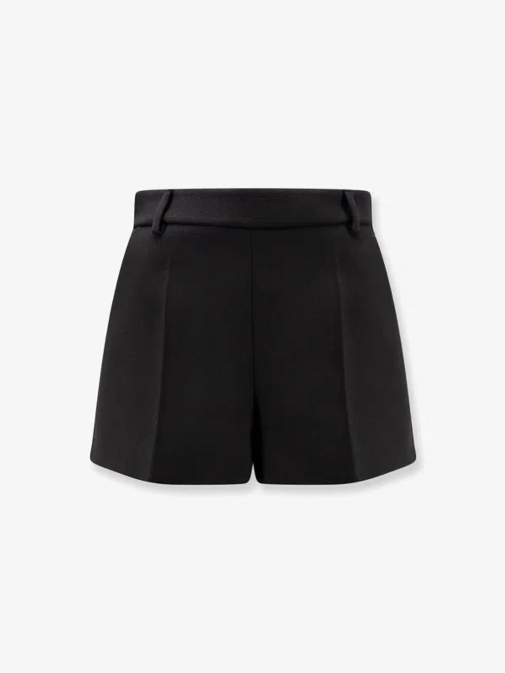 Logo Detailed Shorts In Black Product Image