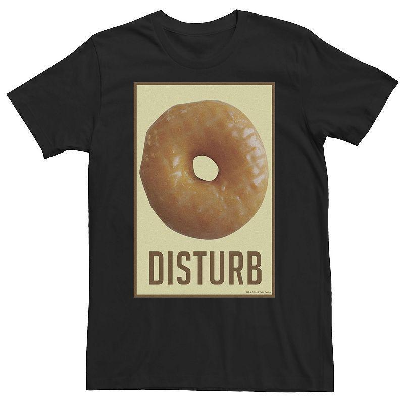 Mens Twin Peaks Doughnut Disturb Tee Black Product Image