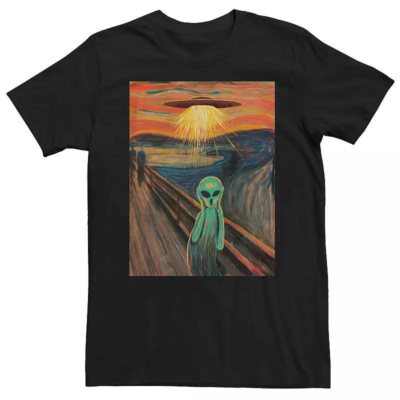 Mens Alien Scream Paint Tee Product Image