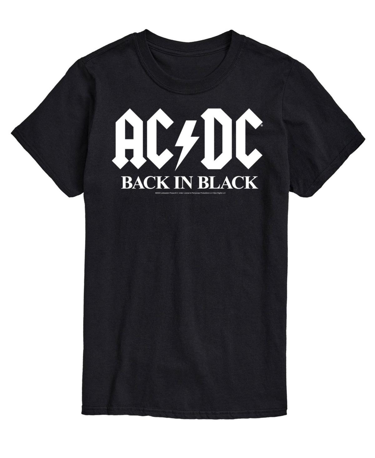 Mens Acdc Back T-shirt - Black Product Image