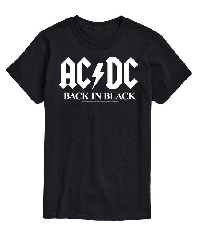 Mens Acdc Back In Black T-shirt Product Image