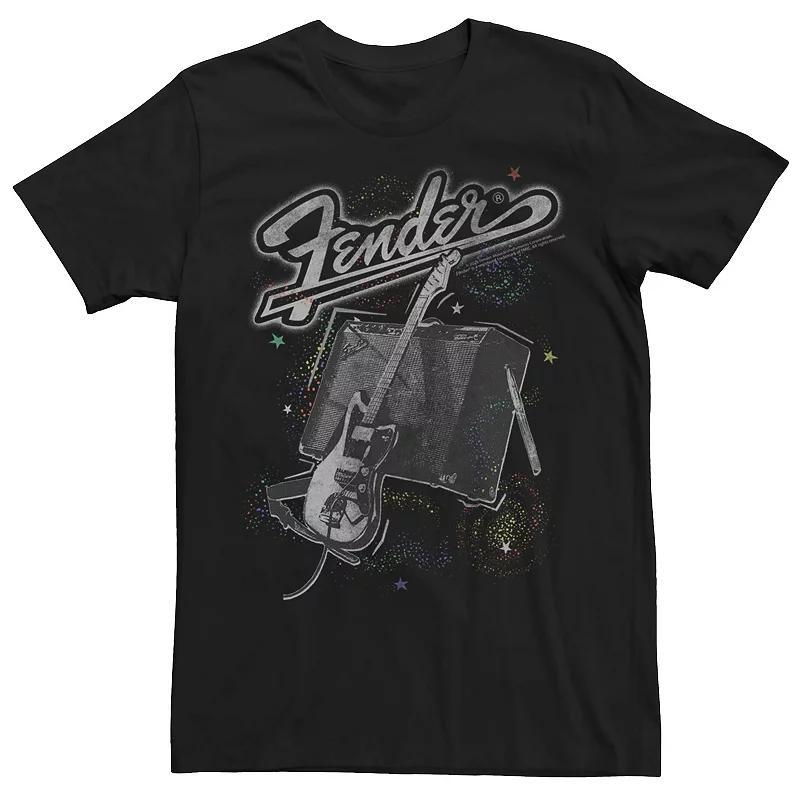 Mens Fender In Space Tee Med Grey Product Image