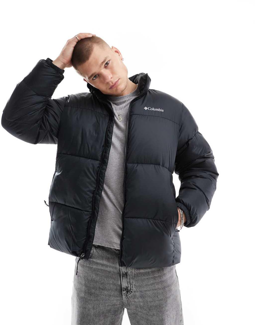 Columbia Puffect III jacket in black Product Image