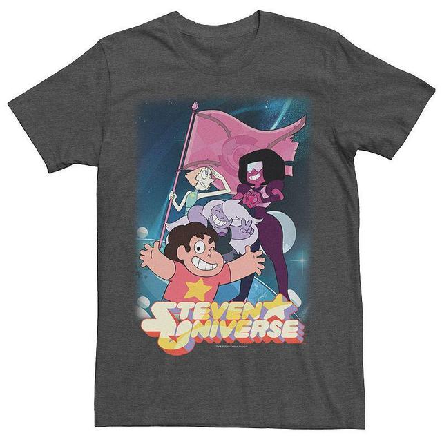 Mens Cartoon Network Steven Universe Team Flag Poster Tee Blue Product Image