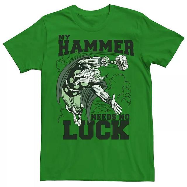 Mens Marvel Thor Lucky Hammer St. Patricks Tee Product Image