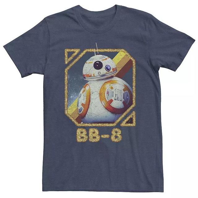 Big & Tall Star Wars BB-8 Retro Roller Stripe Tee, Mens Product Image