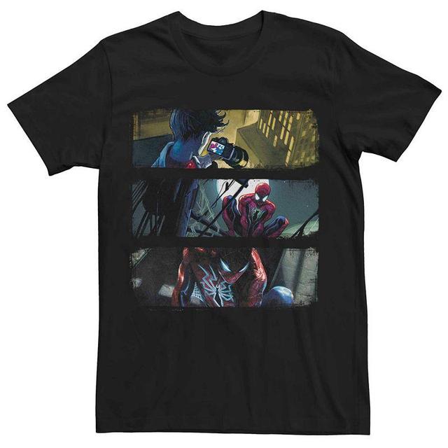 Mens Marvel Spider-Man Action Panels Tee Product Image