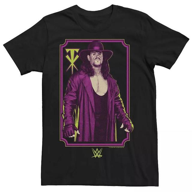 Big & Tall WWE The Undertaker Card Graphic Tee, Mens Product Image