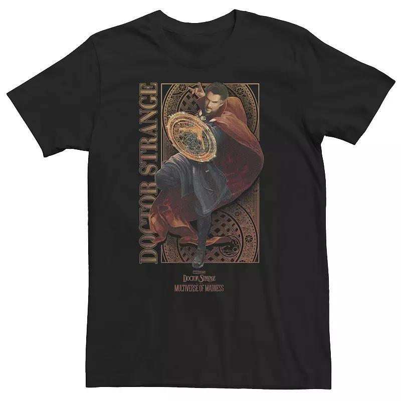 Big & Tall Doctor Strange Movie 2 Strange Pattern Portrait Tee, Mens Product Image