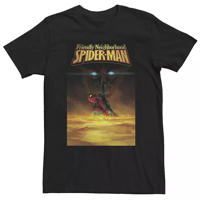 Big & Tall Marvel Comixology Spider-Man Out Of His Element Comic Cover Tee, Mens Product Image