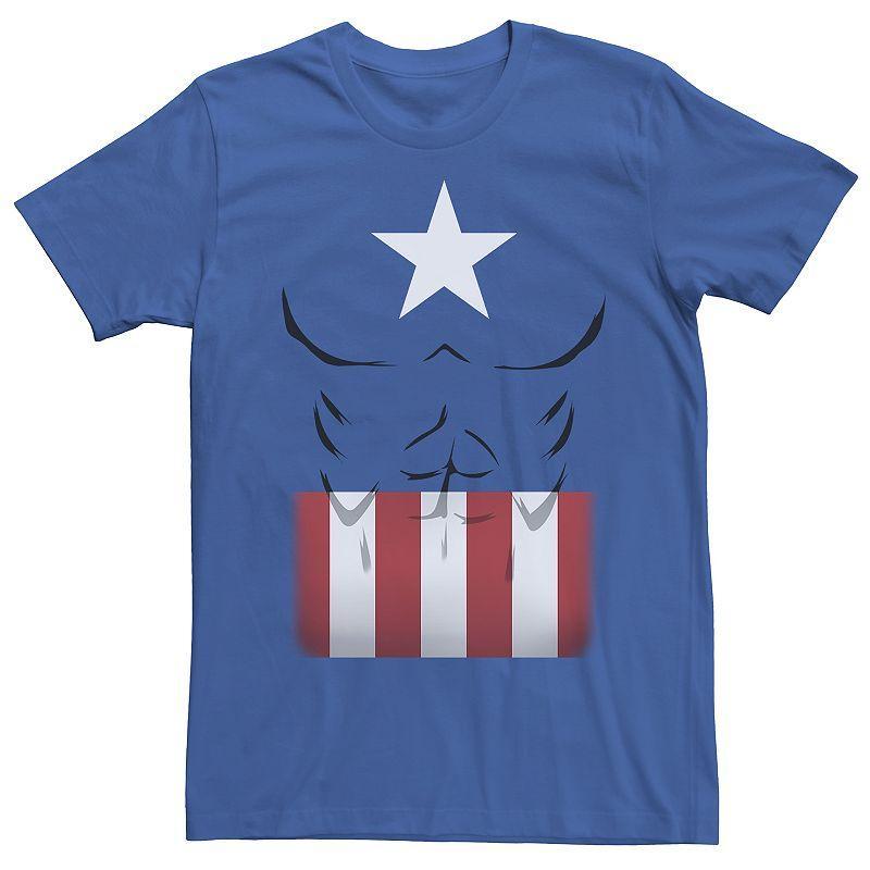 Marvel Mens Captain America Suit Costume Short Sleeve T-Shirt Product Image