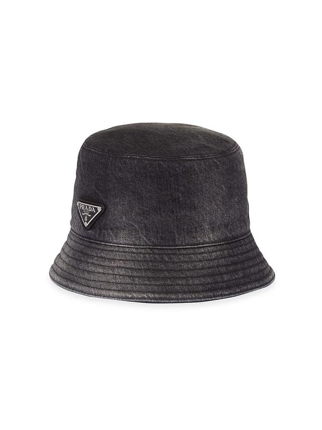 Womens Denim Bucket Hat Product Image