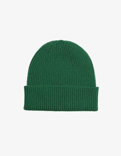 Merino Wool Beanie - Kelly Green Product Image