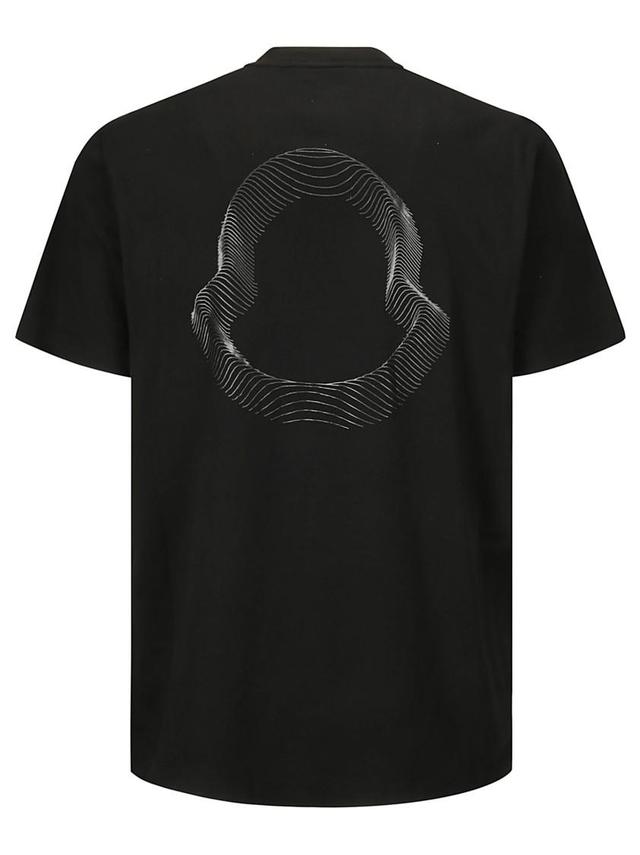 MONCLER Ss T-shirt In Black Product Image